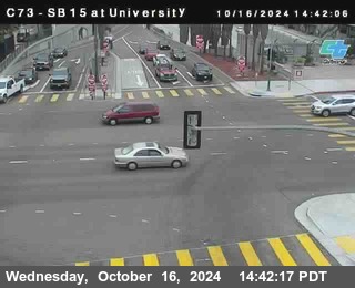 SB 15 at University Ave