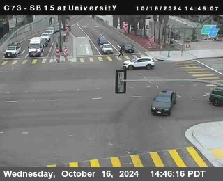 SB 15 at University Ave