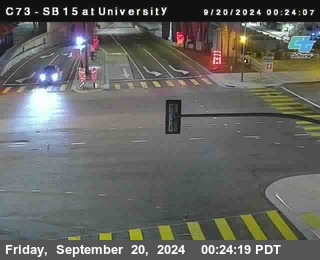 SB 15 at University Ave