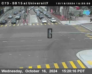 SB 15 at University Ave