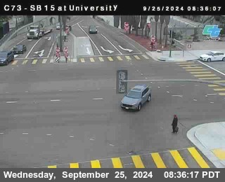 SB 15 at University Ave