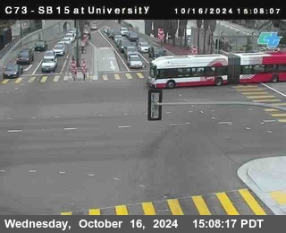 SB 15 at University Ave