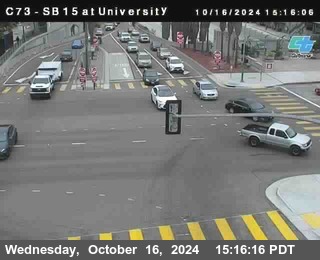 SB 15 at University Ave