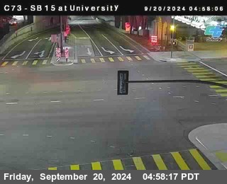 SB 15 at University Ave