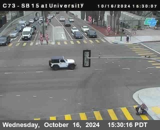 SB 15 at University Ave