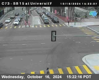 SB 15 at University Ave