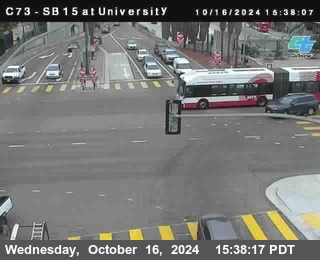 SB 15 at University Ave