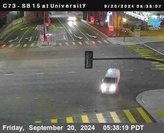 SB 15 at University Ave