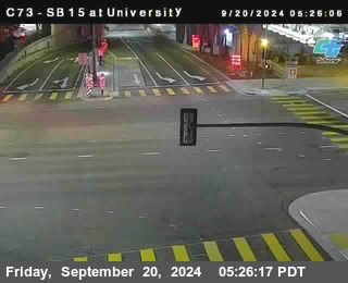 SB 15 at University Ave