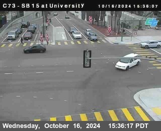 SB 15 at University Ave