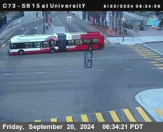 SB 15 at University Ave