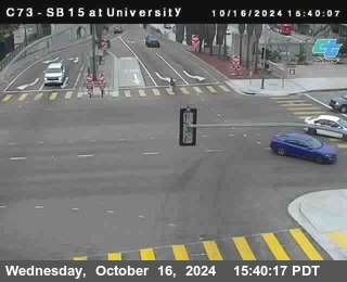 SB 15 at University Ave