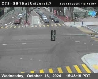 SB 15 at University Ave