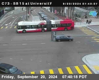 SB 15 at University Ave