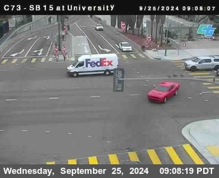 SB 15 at University Ave