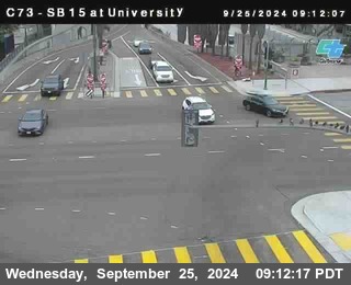 SB 15 at University Ave