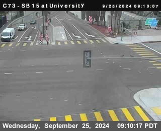 SB 15 at University Ave