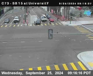 SB 15 at University Ave