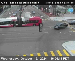 SB 15 at University Ave