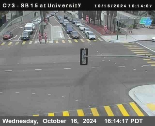 SB 15 at University Ave