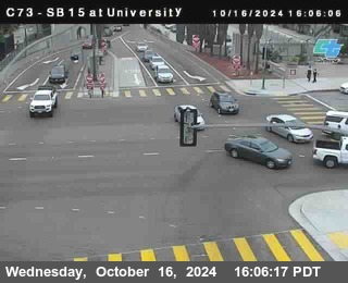 SB 15 at University Ave