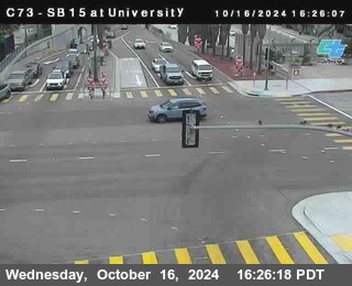 SB 15 at University Ave