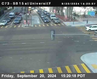 SB 15 at University Ave