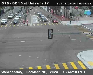 SB 15 at University Ave