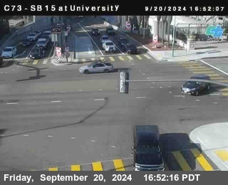 SB 15 at University Ave