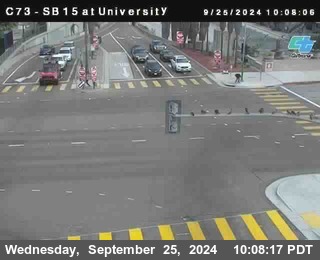 SB 15 at University Ave