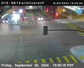 SB 15 at University Ave