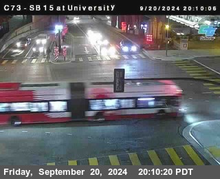 SB 15 at University Ave