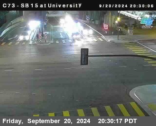 SB 15 at University Ave