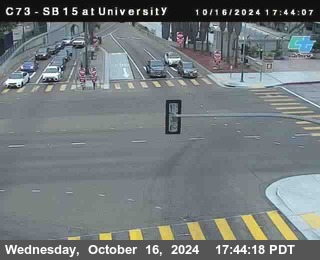 SB 15 at University Ave