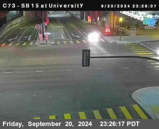 SB 15 at University Ave