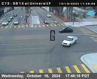 SB 15 at University Ave