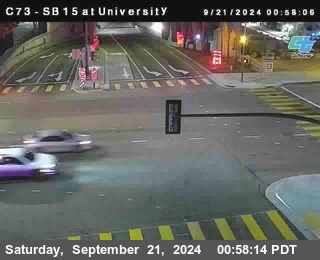 SB 15 at University Ave