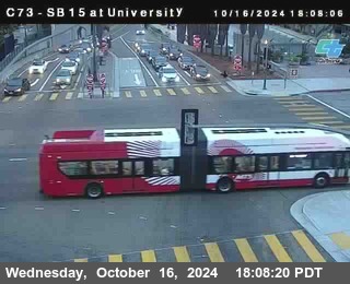 SB 15 at University Ave