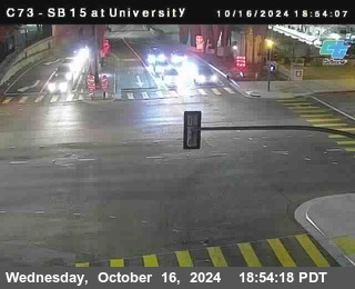 SB 15 at University Ave