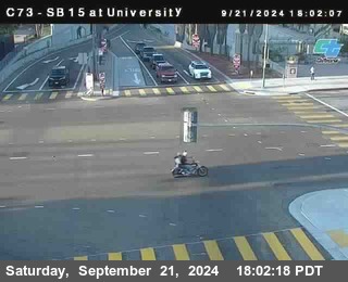 SB 15 at University Ave