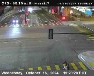 SB 15 at University Ave