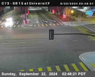 SB 15 at University Ave