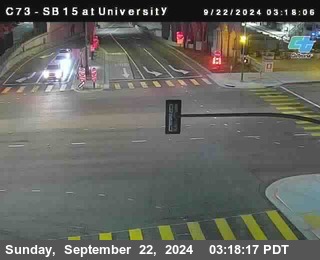 SB 15 at University Ave