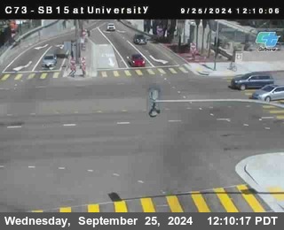 SB 15 at University Ave