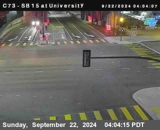 SB 15 at University Ave