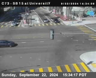 SB 15 at University Ave