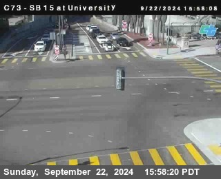 SB 15 at University Ave