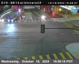 SB 15 at University Ave