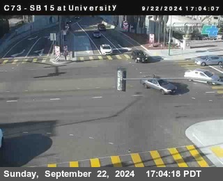 SB 15 at University Ave