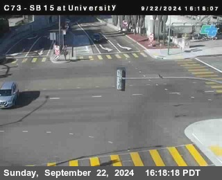 SB 15 at University Ave